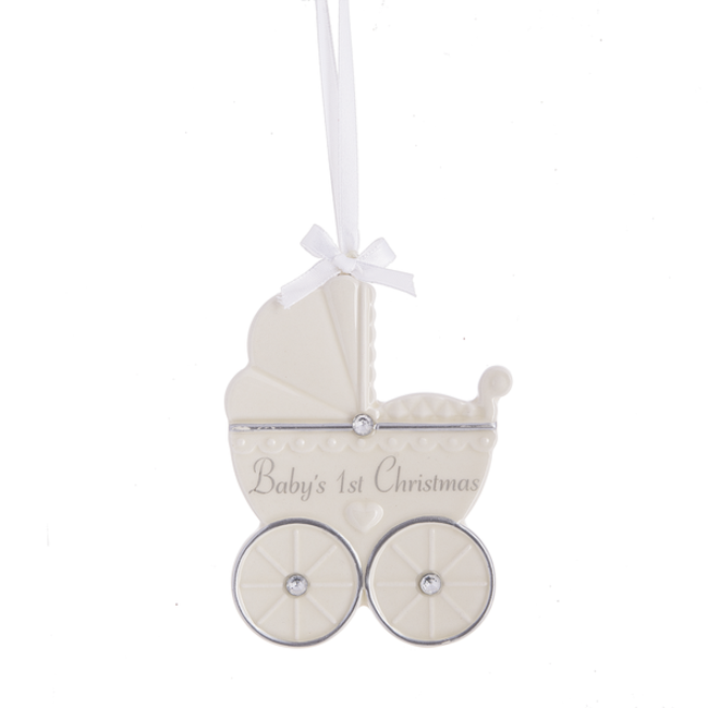 Ganz Baby's 1st Christmas Ornament - Pram