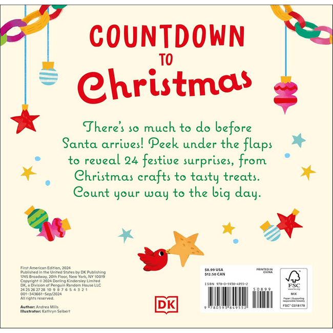 Countdown to Christmas - BB Lift the Flap Book