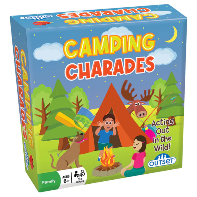 Camping Charades Card Game