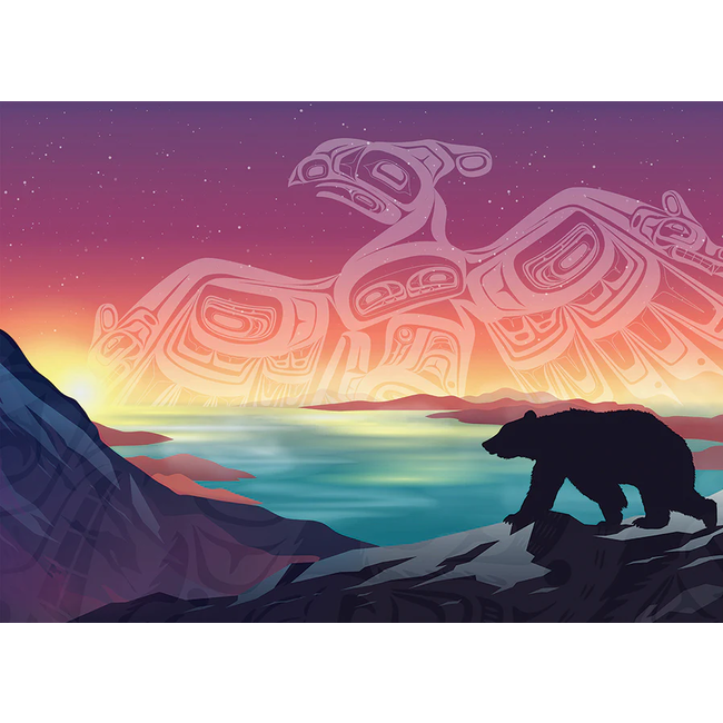 Cobble Hill 500pc Crossing: Thunderbird and Bear 45003