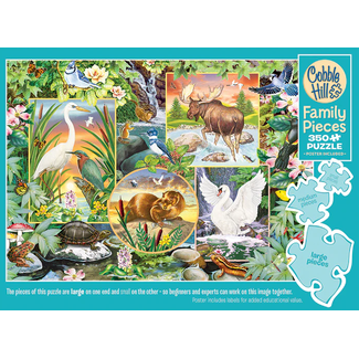 Cobble Hill Family Puzzle 350pc - River Magic 47001