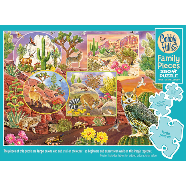 Cobble Hill Family Puzzle 350pc Desert Magic 47002