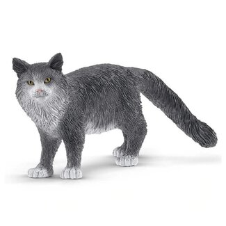 Schleich Farm World Green Dot Maine Coon 13893