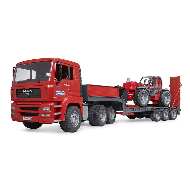 Bruder 02774 MAN TGA Loader Truck with Manitou Loader
