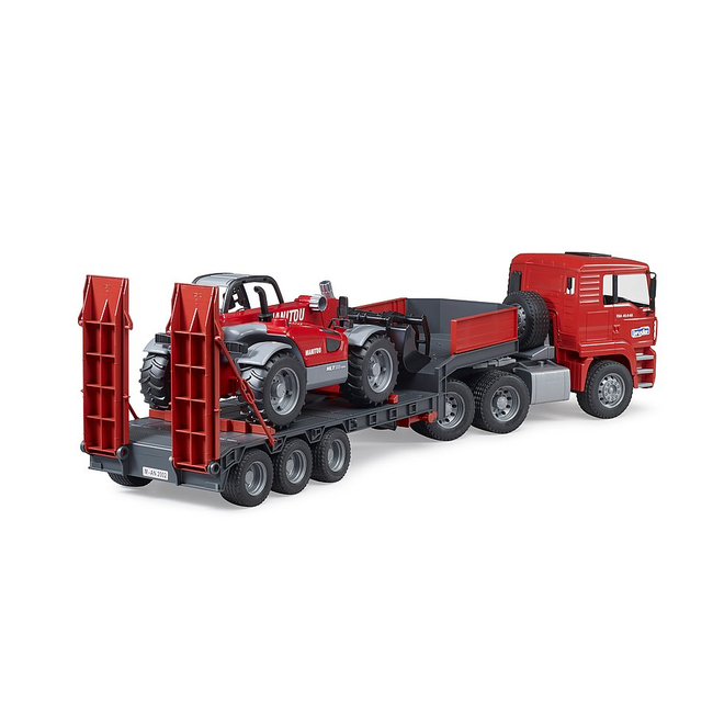 Bruder 02774 MAN TGA Loader Truck with Manitou Loader