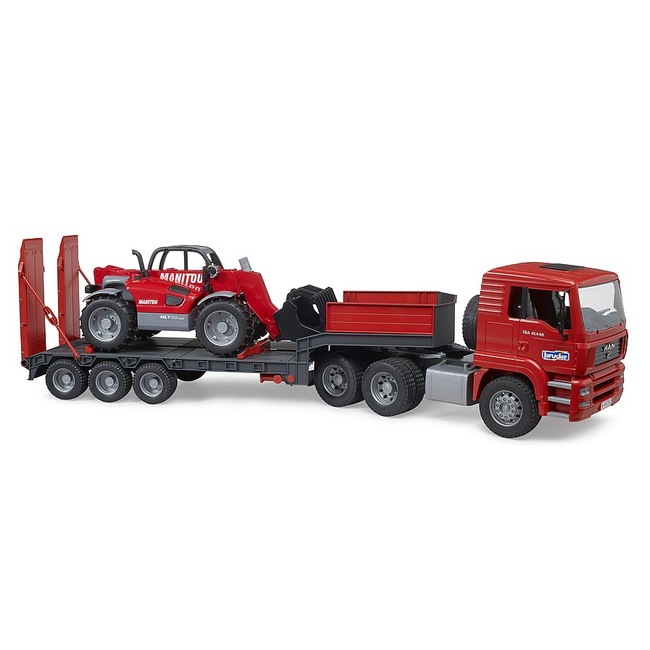 Bruder 02774 MAN TGA Loader Truck with Manitou Loader