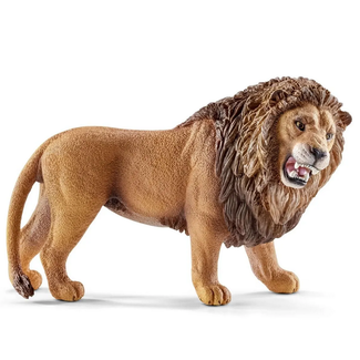 Schleich Wildlife Yellow Dot Lion Roaring 14726