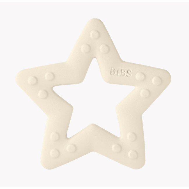 BIBS Baby Bitie Teether Star Ivory