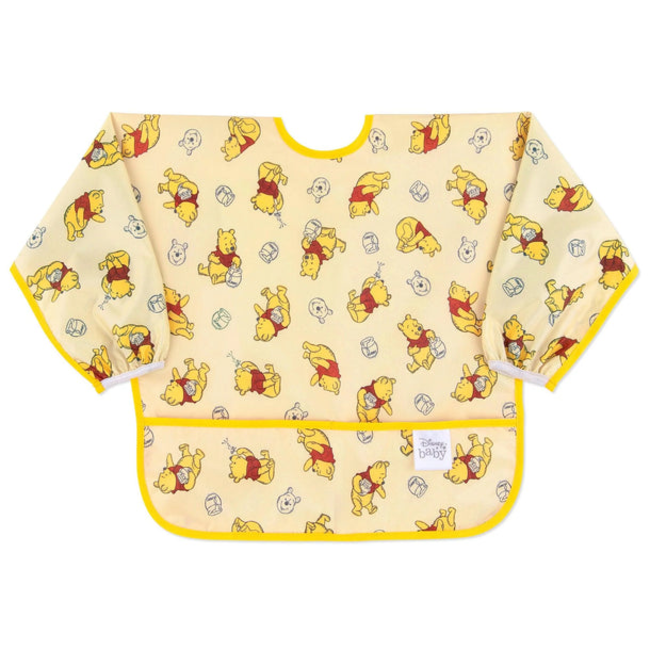 Bumkins Sleeved Bib - Winnie Loves Honey