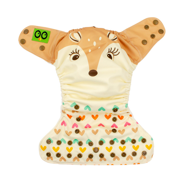 Zoocchini - Reusable Pocket Diaper Fiona Fawn