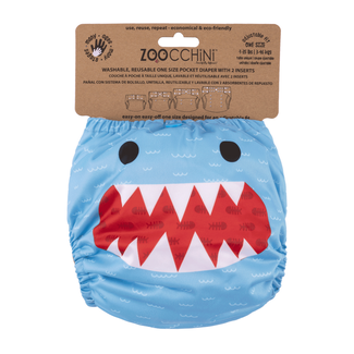 Zoocchini - Reusable Pocket Diaper Shark