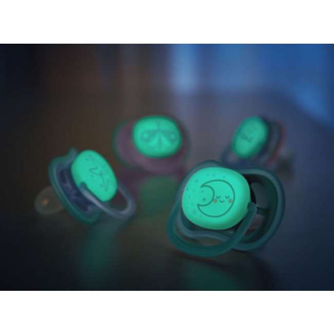 Philips Avent Ultra Air Nighttime  Ortho - 6-18m  Star & Moon