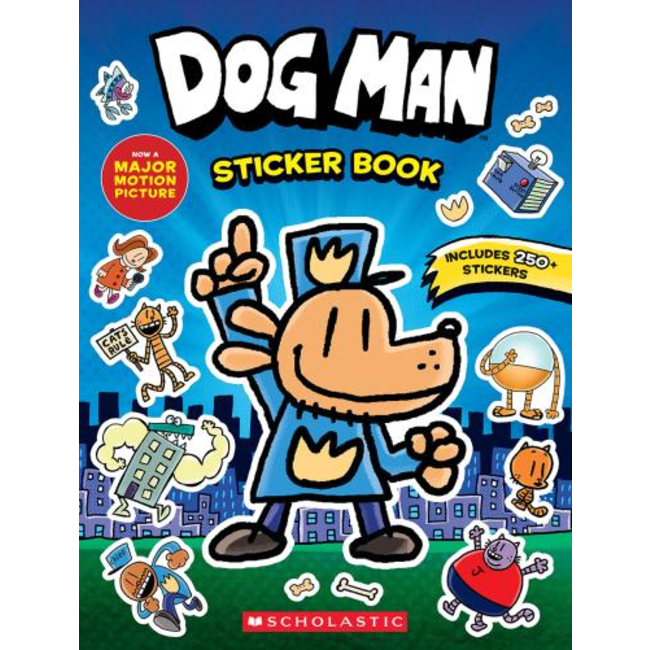 Dog Man Sticker Book