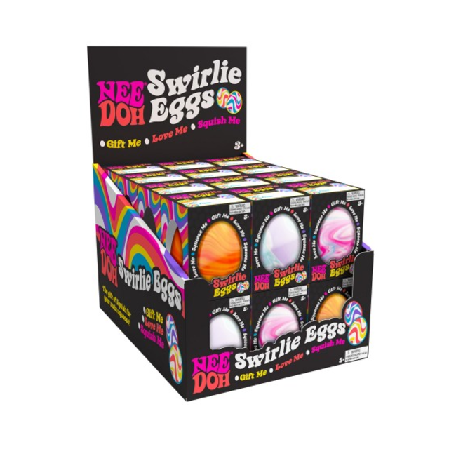 NeeDoh Swirlie Eggs
