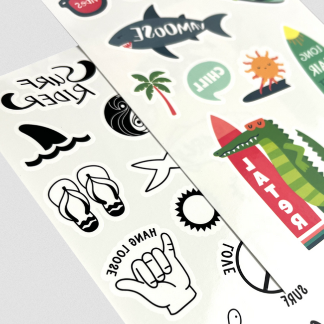 Ooly Ooly - Tattoo Palooza: Mini Temporary Tattoos - Beach Days