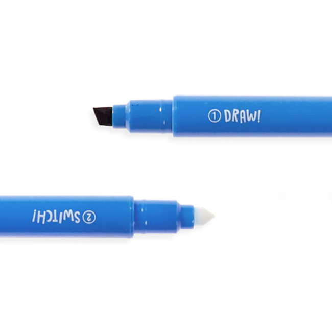 Ooly Ooly - Switch Eroo: Colour Changing Markers (12pk)