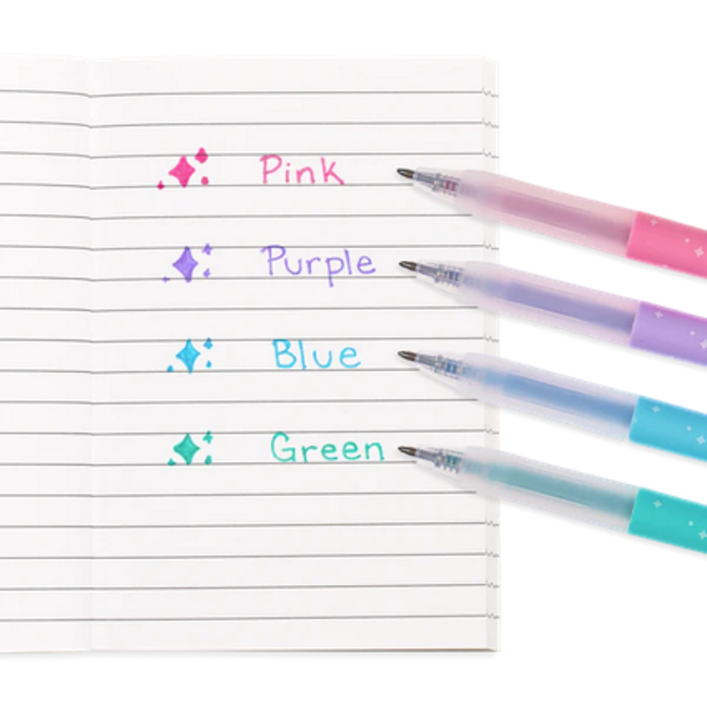 Ooly Ooly - Oh My Glitter! Gel Pens 4pk