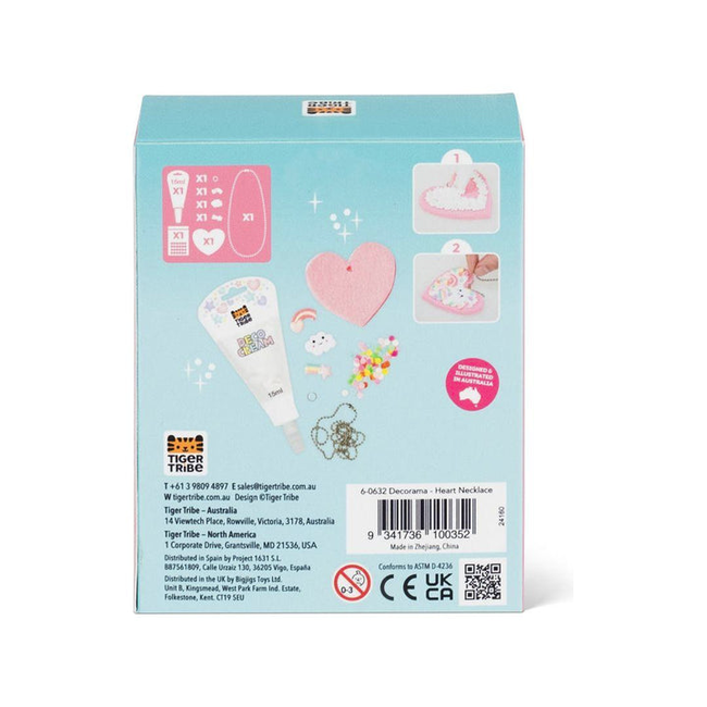 Tiger Tribe Tiger Tribe Decorama - Heart Necklace 60632