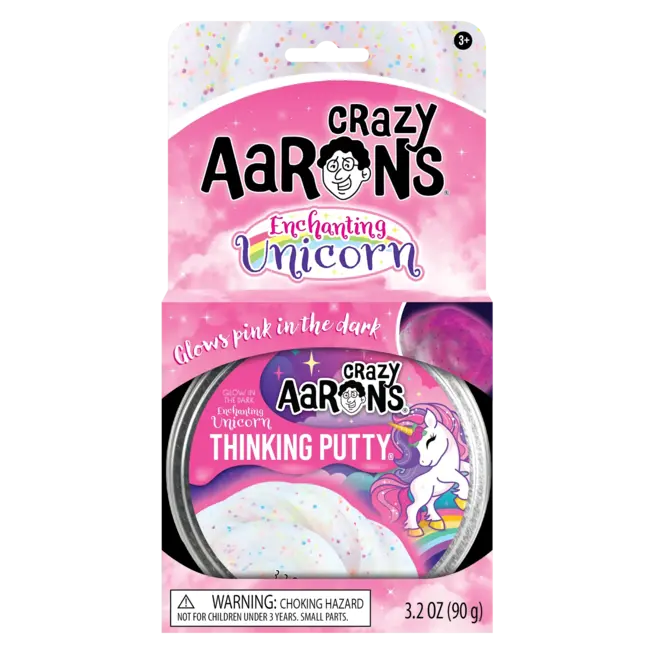 Crazy Aarons Thinking Putty 4in - Enchanting Unicorn