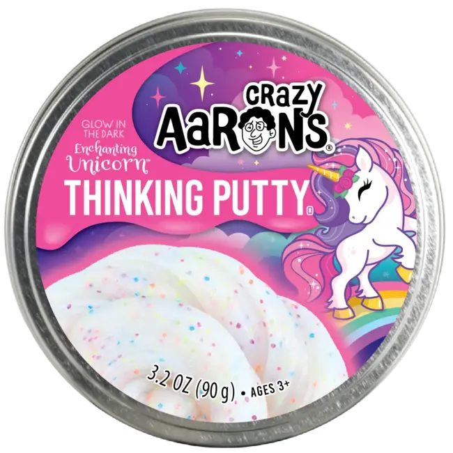 Crazy Aarons Thinking Putty 4in - Enchanting Unicorn