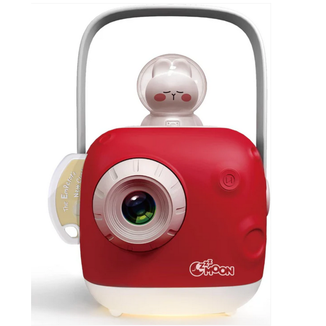 ZzzMOON: Kids Storytelling Projector - Red