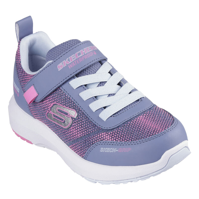 Skechers Dynamic Tread: Journey Time - Charcoal/Pink Waterproof