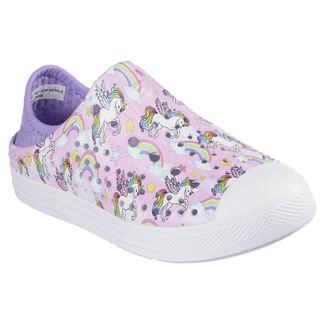 Skechers Foamies: Guzman Steps Unicorn & Rainbows - Pink/Multi
