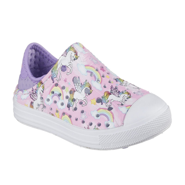 Skechers Foamies: Guzman Steps Unicorn Gleam - Pink/Multi Toddler