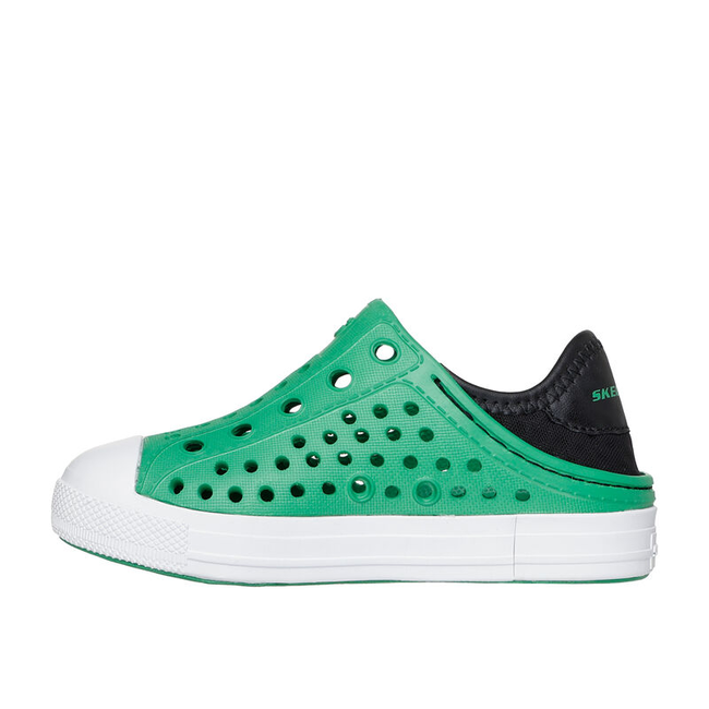 Skechers Foamies: Guzman Steps Aqua Surge - Green Toddler
