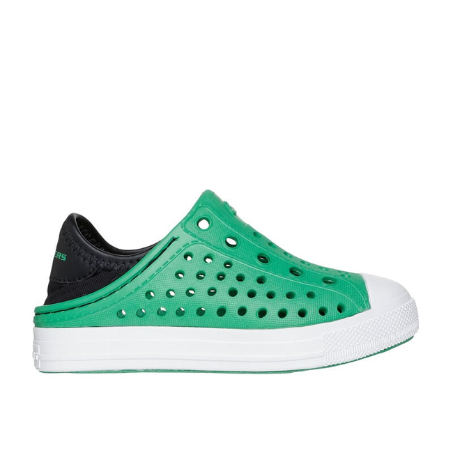 Skechers Foamies: Guzman Steps Aqua Surge - Green Toddler