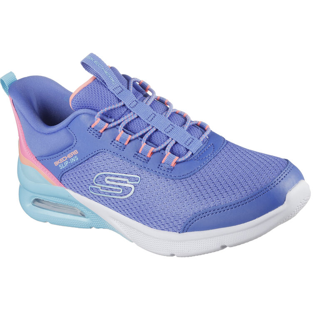 Skechers Slip-ins: Microspec Max Colour Trifecta - Blue/Multi