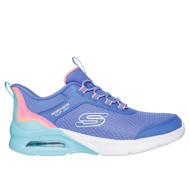 Skechers Slip-ins: Microspec Max Colour Trifecta - Blue/Multi