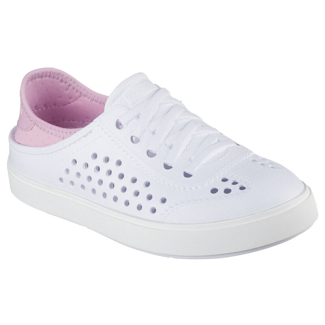 Skechers Foamies: Breezy Steps - White/Pink