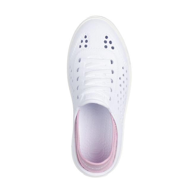 Skechers Foamies: Breezy Steps - White/Pink