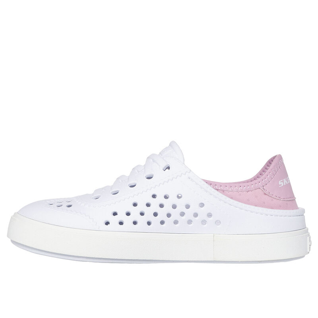 Skechers Foamies: Breezy Steps - White/Pink