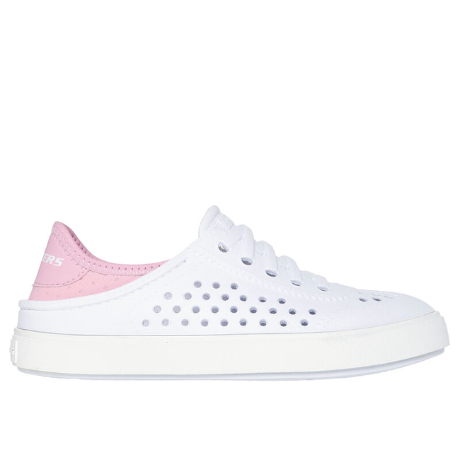 Skechers Foamies: Breezy Steps - White/Pink