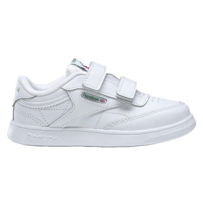 Reebok Club C 2V Infant/Toddler White/Green