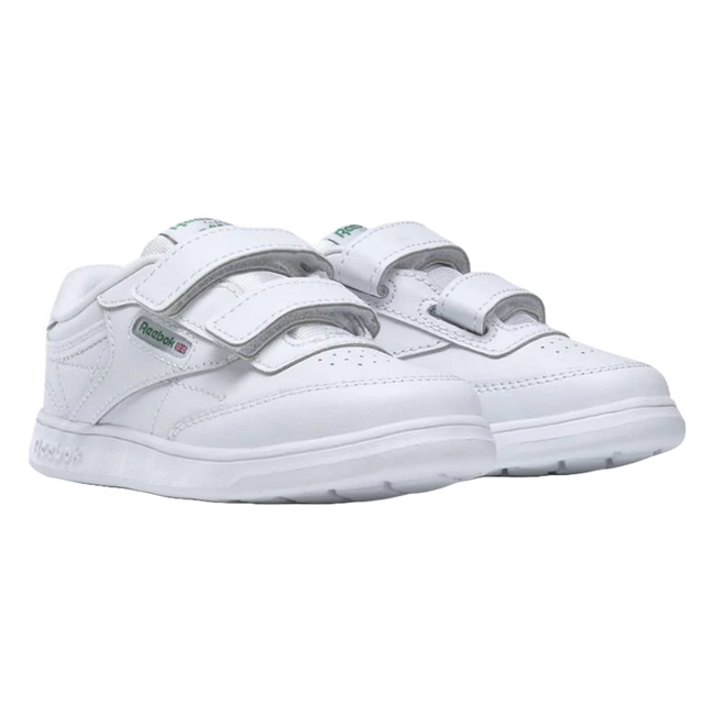 Reebok Club C 2V Infant/Toddler White/Green 100010358