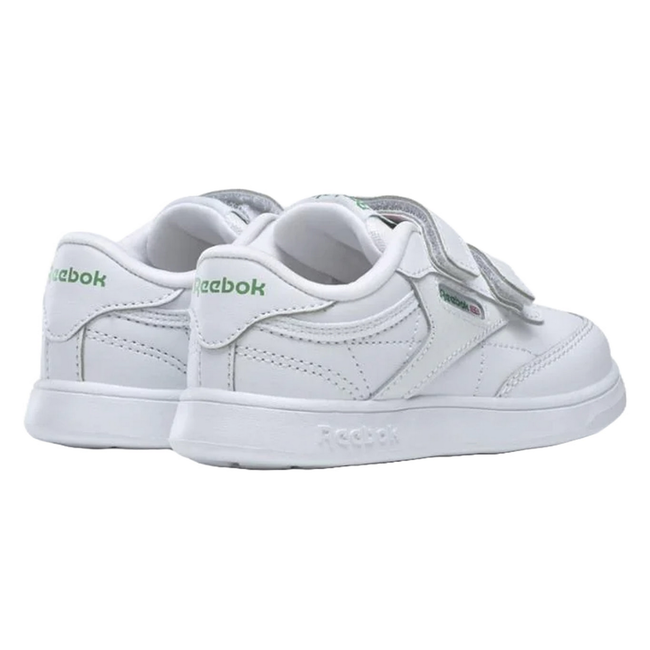 Reebok Club C 2V Infant/Toddler White/Green