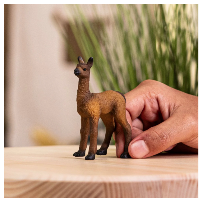 Schleich Farm World Green Dot Llama Foal 14890