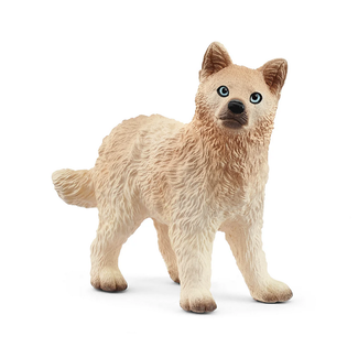 Schleich Wildlife Green Dot Arctic Wolf Cub 14881
