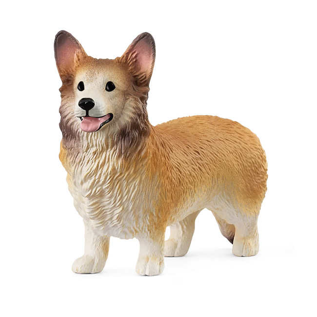 Schleich Farm World Green Dot Welsh Corgi 13999