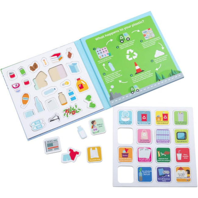 BigJigs Magnet Book: What Can We Recycle?