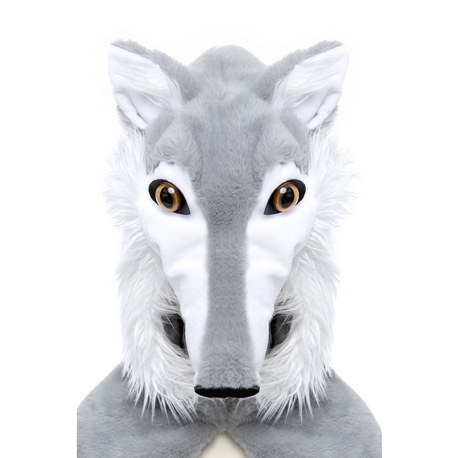 Great Pretenders Woodland Storybook Wolf Cape Size 4-6