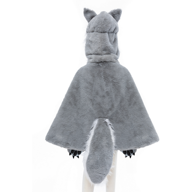 Great Pretenders Woodland Storybook Wolf Cape Size 4-6