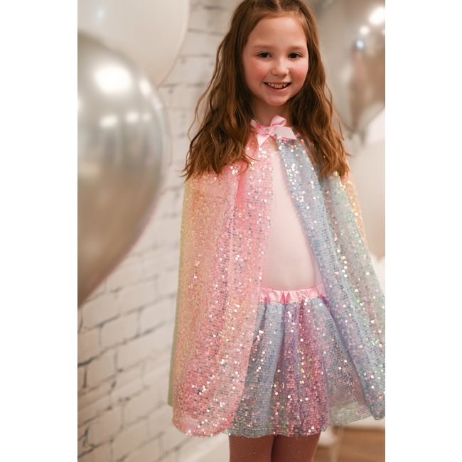 Great Pretenders Ombre Sequins Cape Size 4-6