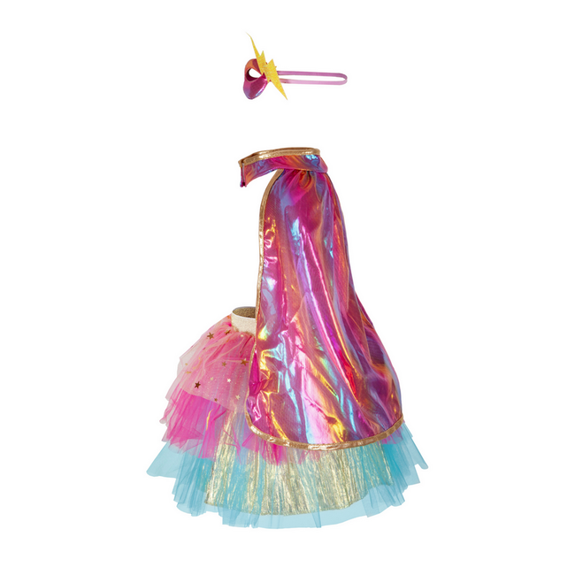 Great Pretenders Super-Duper Tutu, Cape & Mask  Size 4-6