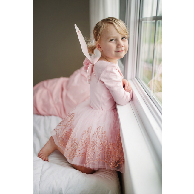 Great Pretenders Rose Gold Tutu & Wings Set Size 4-6