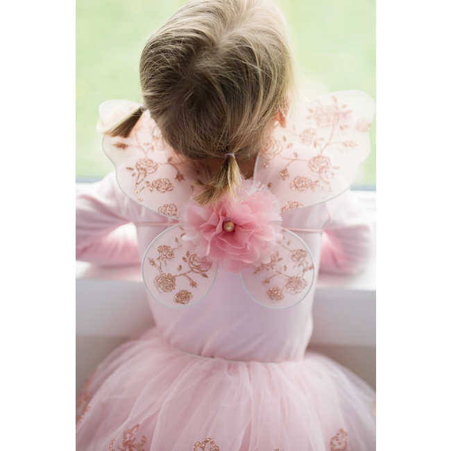 Great Pretenders Rose Gold Tutu & Wings Set Size 4-6
