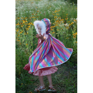 Great Pretenders Rainbow Princess Cape Size 4-6